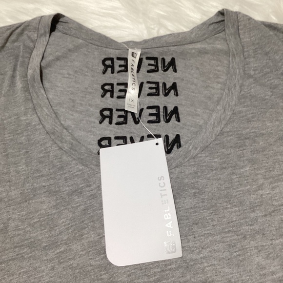 Fabletics Women’s NEVER SETTLE Slub Knit Tank Sportswear Top - Picture 4 of 5